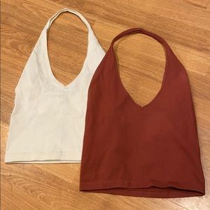 Urban Outfitters halter crop tops (2 for 1!)